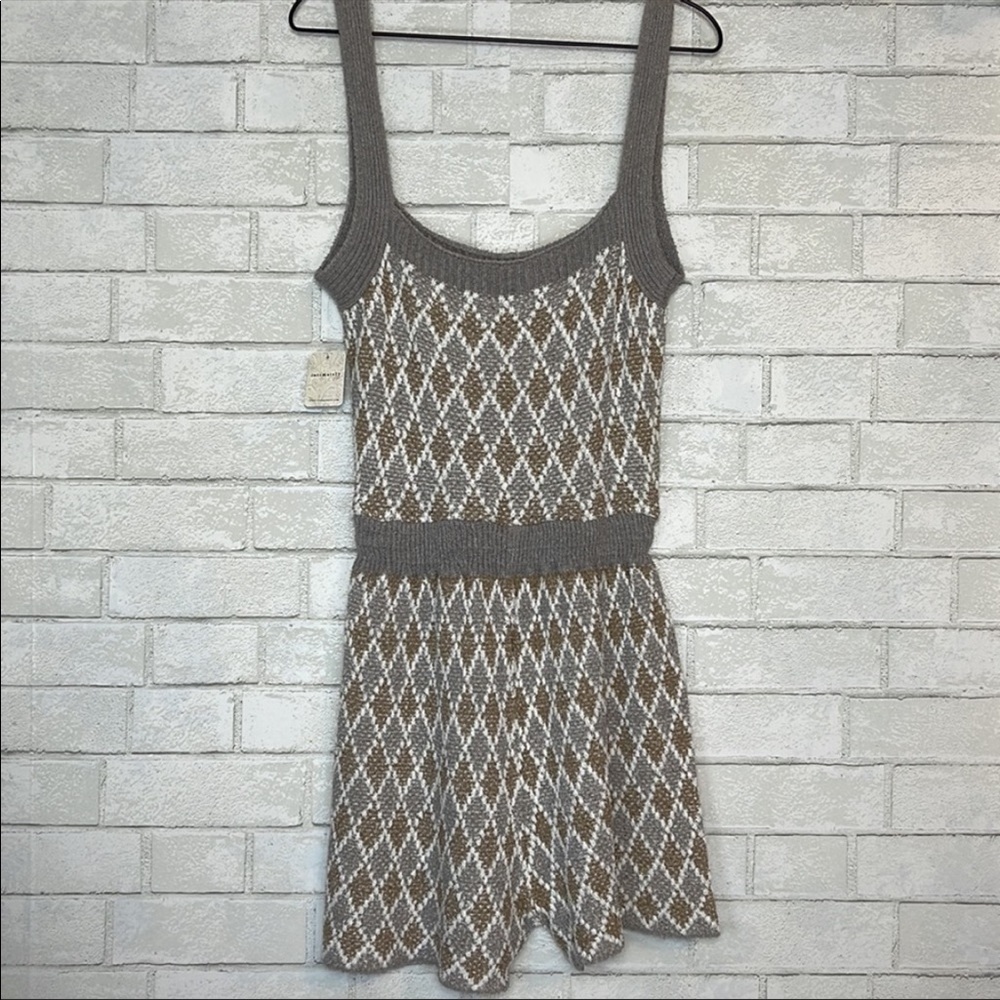 Free People Dream Diamonds Romper NWT - Picture 4 of 5